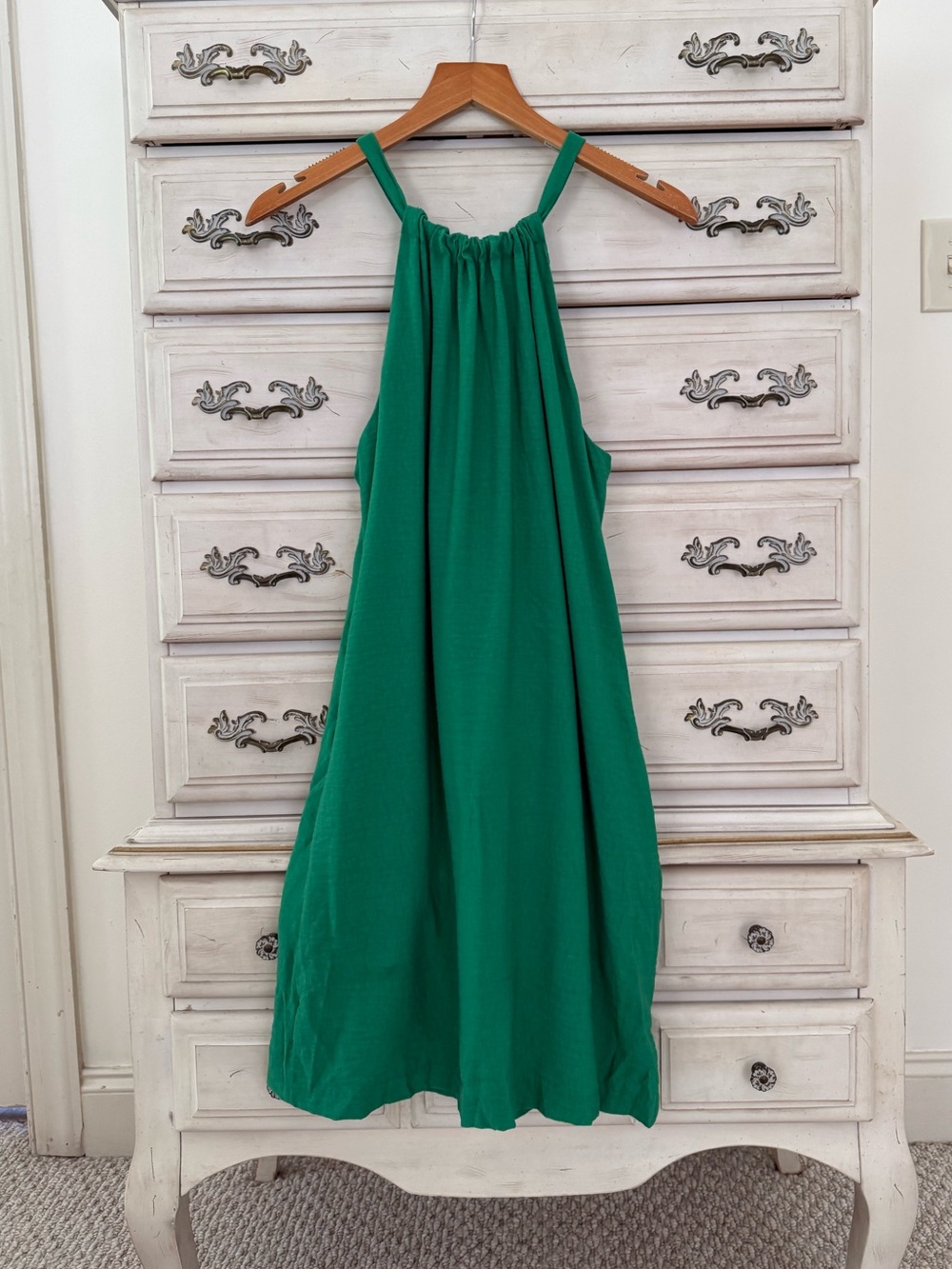 Banana Republic Kelly Green Pocketed Dress